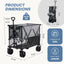 š„Clearance Saleš„400L Folding Wagon Cart for Camping and Outdoor Use