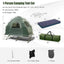 💥Clearance Sale 5-in-1 Camping Tent Cot 🏕️ Air Mattress + Sleeping Bag + Pillow 🛏️ Outdoor Combo