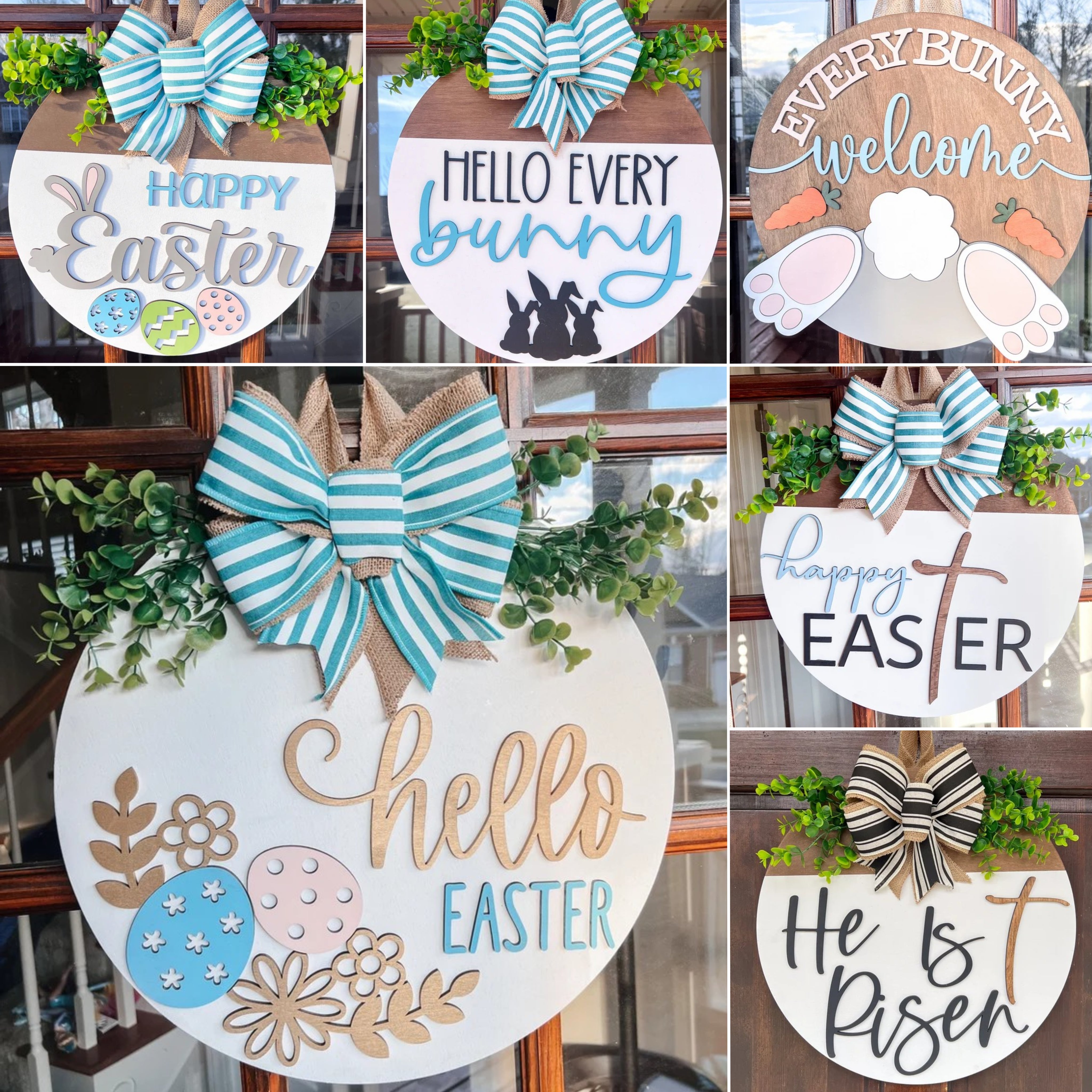 🐇Easter Front Door Decor Main image