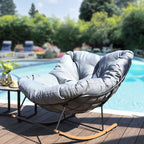 💥Clearance Sale💥Buy 2 Get 2 Free 💝Patio Oversized Upholstered Rocker Chair