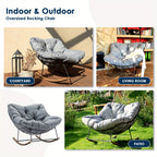 💥Clearance Sale💥Buy 2 Get 2 Free 💝Patio Oversized Upholstered Rocker Chair