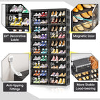 💥Clearance Sale💥Buy 2 Get 2 Free 🔥Foldable Shoe Rack Shoe Box for Closet Entryway