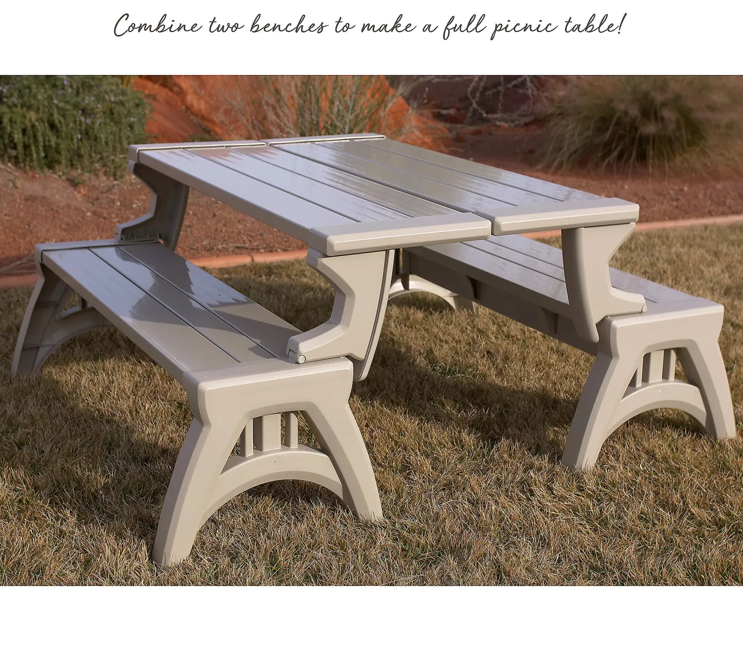 💝Buy 2 get 2 free💥Convert-a-Bench Gen II XL Designer Series Bench-to-Table