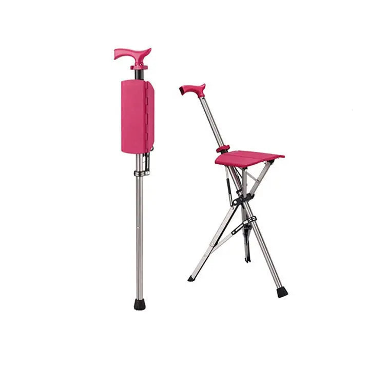 💥LAST DAY SALE - 80% OFF🚶‍♂️Folding stool with crutches💥BEST GIFT FOR ELDERLY PEOPLE Secondary image