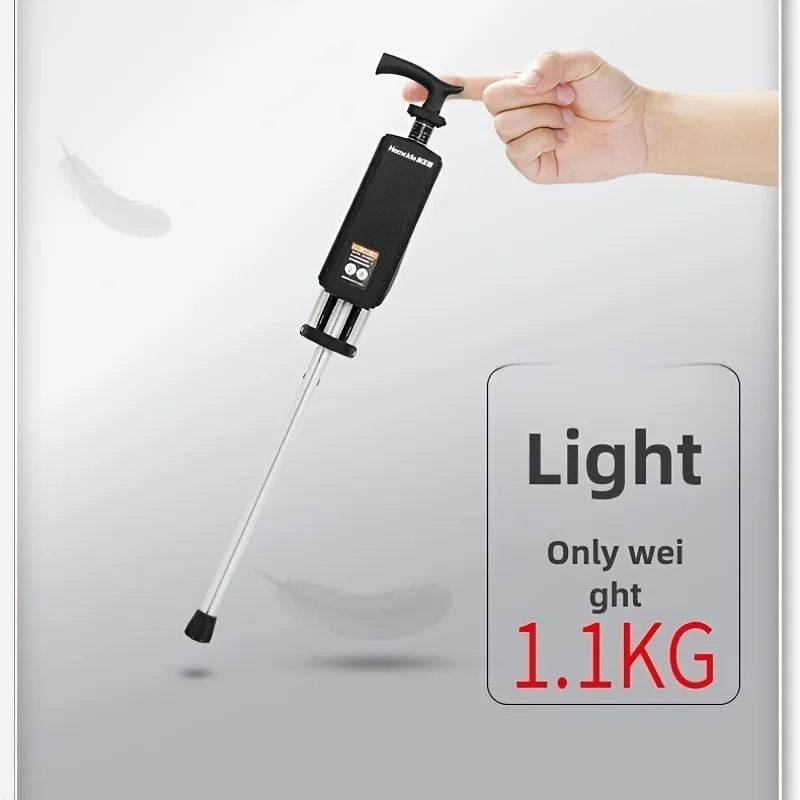 💥LAST DAY SALE - 80% OFF🚶‍♂️Folding stool with crutches💥BEST GIFT FOR ELDERLY PEOPLE