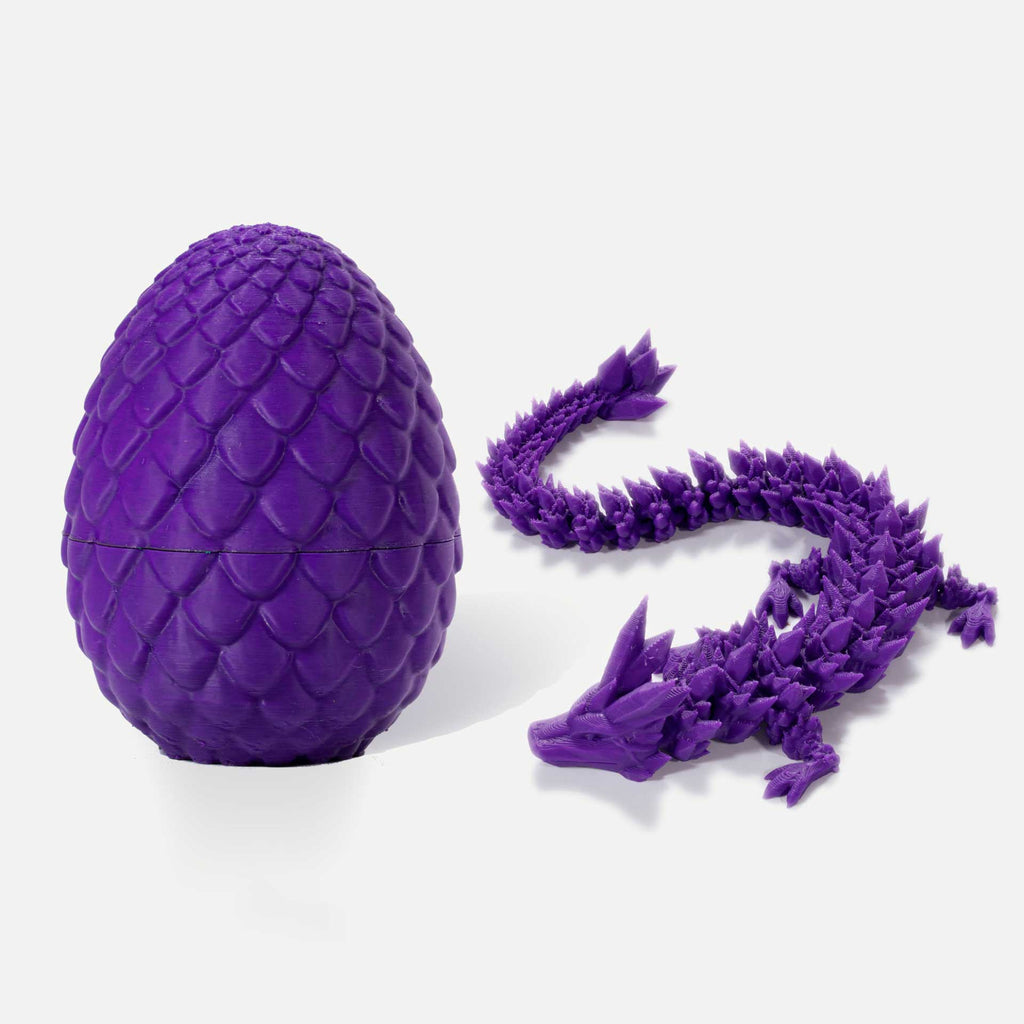 🐉3D-Printed Articulated Crystal Dragon