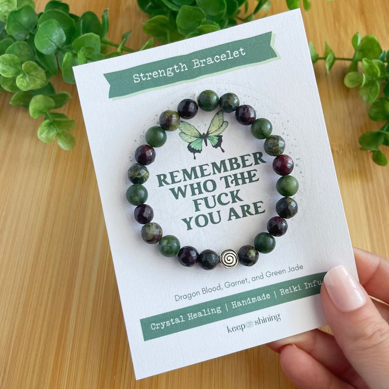 Remember Who The F*ck You Are Bracelet Main image