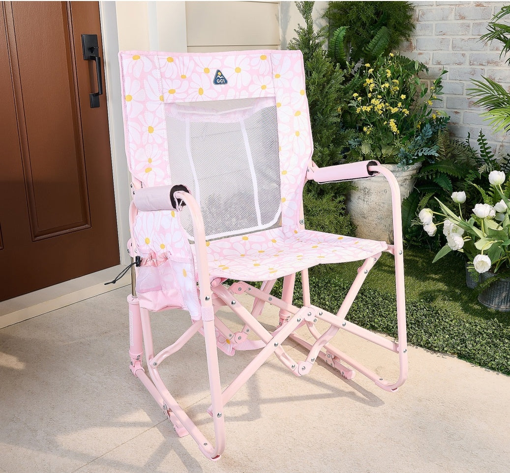 💝Special Offer💥Outdoor Pack Away Portable Rocking Chair✅400-lb Weight Capacity Secondary image