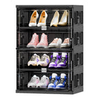 💥Clearance Sale💥Buy 2 Get 2 Free 🔥Foldable Shoe Rack Shoe Box for Closet Entryway