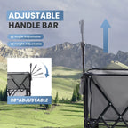 💥Clearance Sale💥400L Folding Wagon Cart for Camping and Outdoor Use