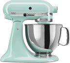 🔥SALE🔥 Tilt-Head Stand Mixer with Pour Fender, 5-Quart Stainless Steel Bowl