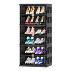 💥Clearance Sale💥Buy 2 Get 2 Free 🔥Foldable Shoe Rack Shoe Box for Closet Entryway