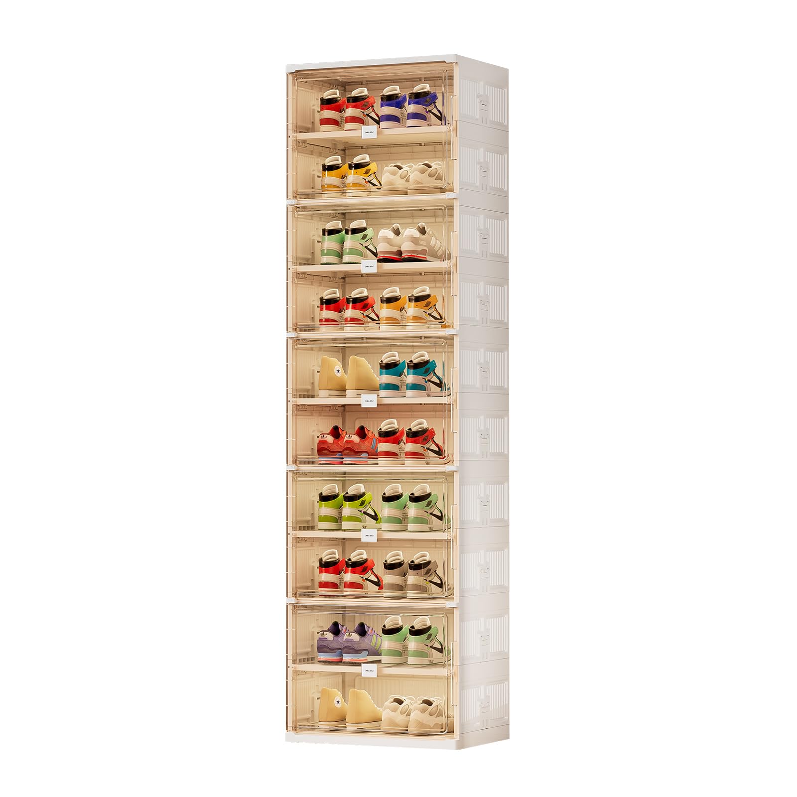 💥Clearance Sale💥Buy 2 Get 2 Free 🔥Foldable Shoe Rack Shoe Box for Closet Entryway
