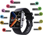 [All day monitoring of heart rate and blood pressure] Bluetooth fashion watch
