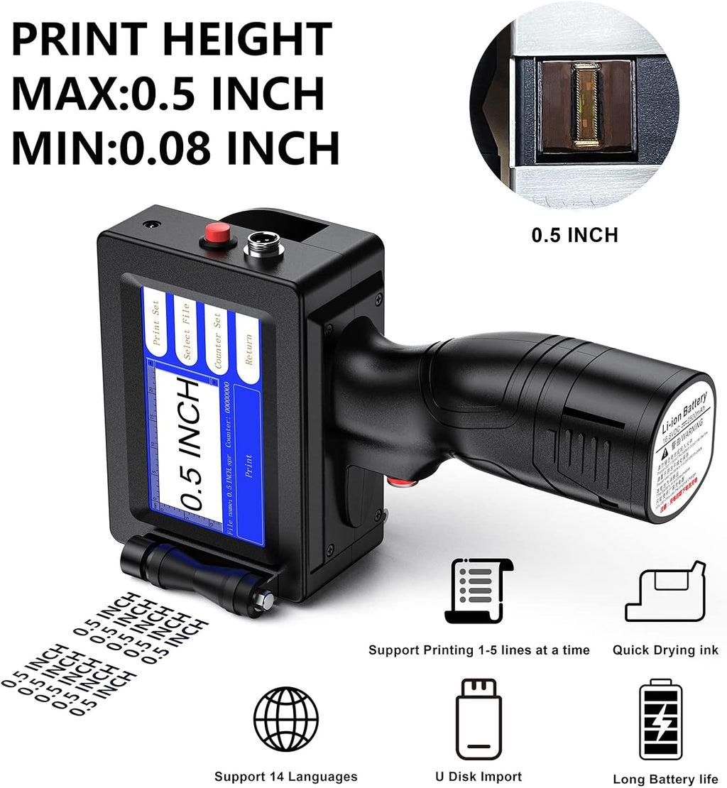 Flash sale ⚡ Limited Stock 💥 UPGRADED HANDHELD INKJET PRINTER GUN