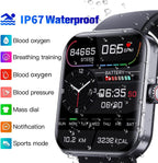[All day monitoring of heart rate and blood pressure] Bluetooth fashion watch