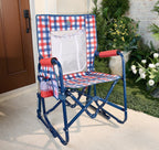 💝Special Offer💥Outdoor Pack Away Portable Rocking Chair✅400-lb Weight Capacity