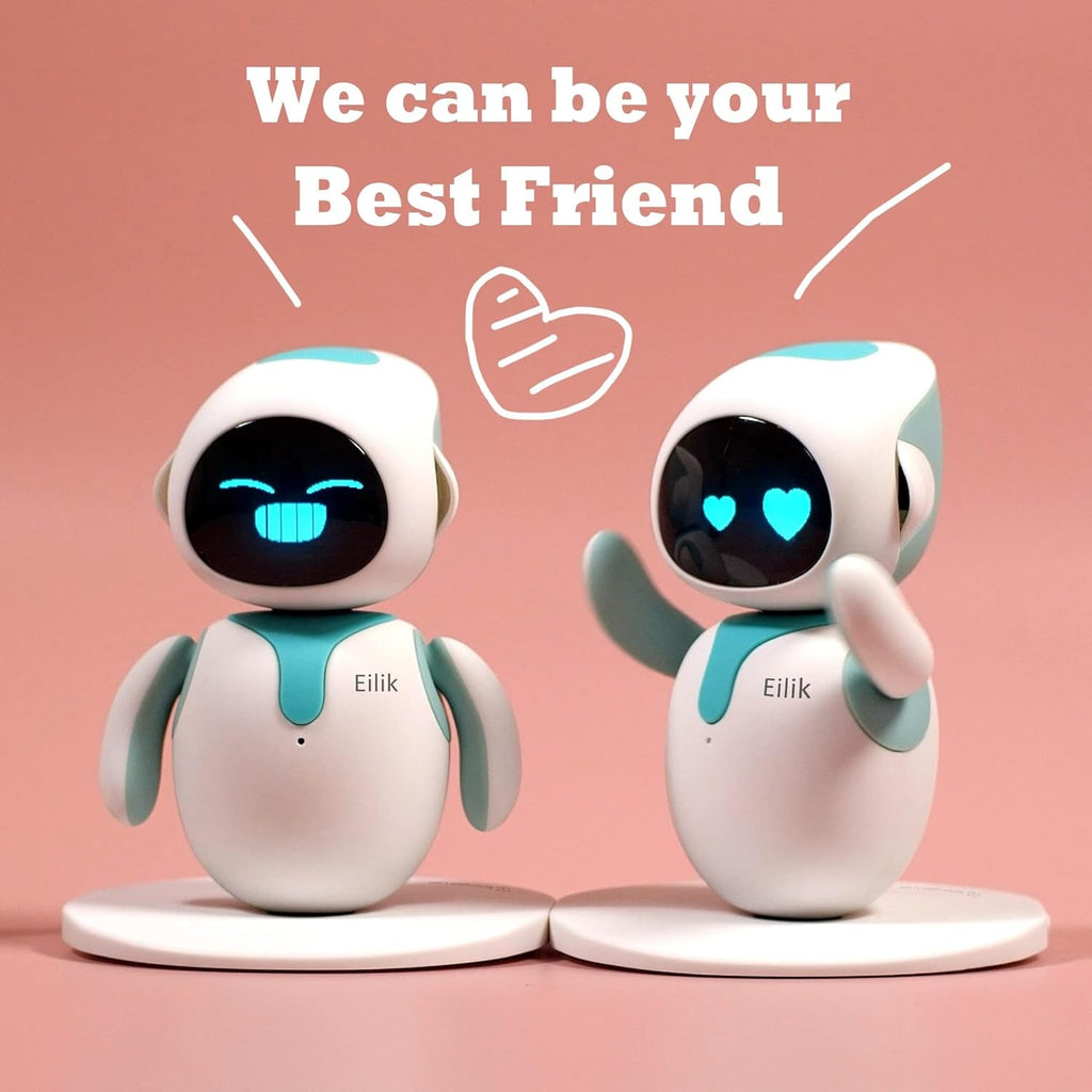 💥Last Day 70% OFF💥Cute Robot Pets Toys with Abundant Emotions