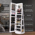 💝𝗧𝗼𝗱𝗮𝘆'𝘀 𝗦𝗽𝗲𝗰𝗶𝗮𝗹𝘀💝Buy 2 Get 2 Free💥Full Length Mirror Jewelry Armoire with LED Lights