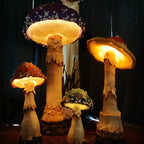 🍄Glowing Mushroom | Hand Painted Art | Garden Decoration
