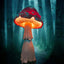 🍄Glowing Mushroom | Hand Painted Art | Garden Decoration
