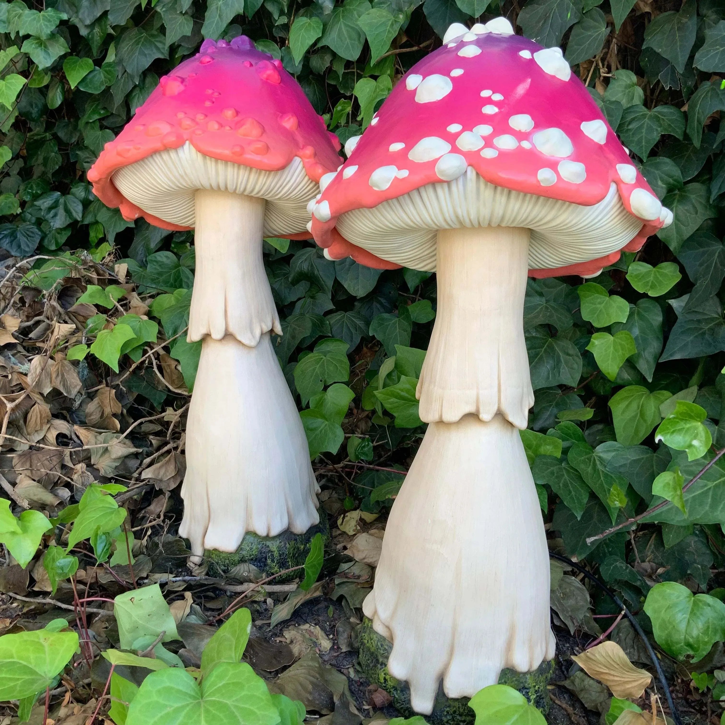 🍄Glowing Mushroom | Hand Painted Art | Garden Decoration