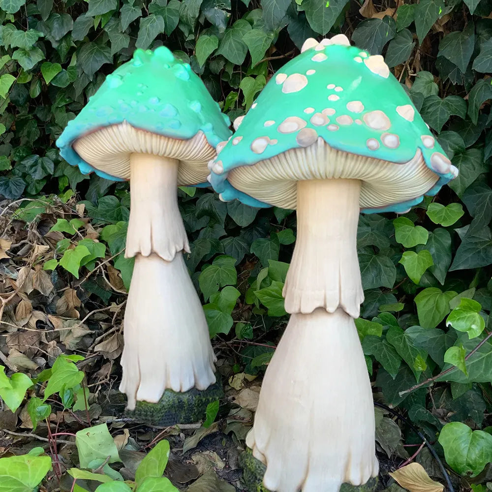 🍄Glowing Mushroom | Hand Painted Art | Garden Decoration