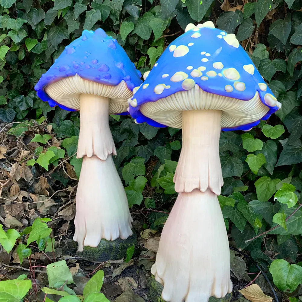 🍄Glowing Mushroom | Hand Painted Art | Garden Decoration