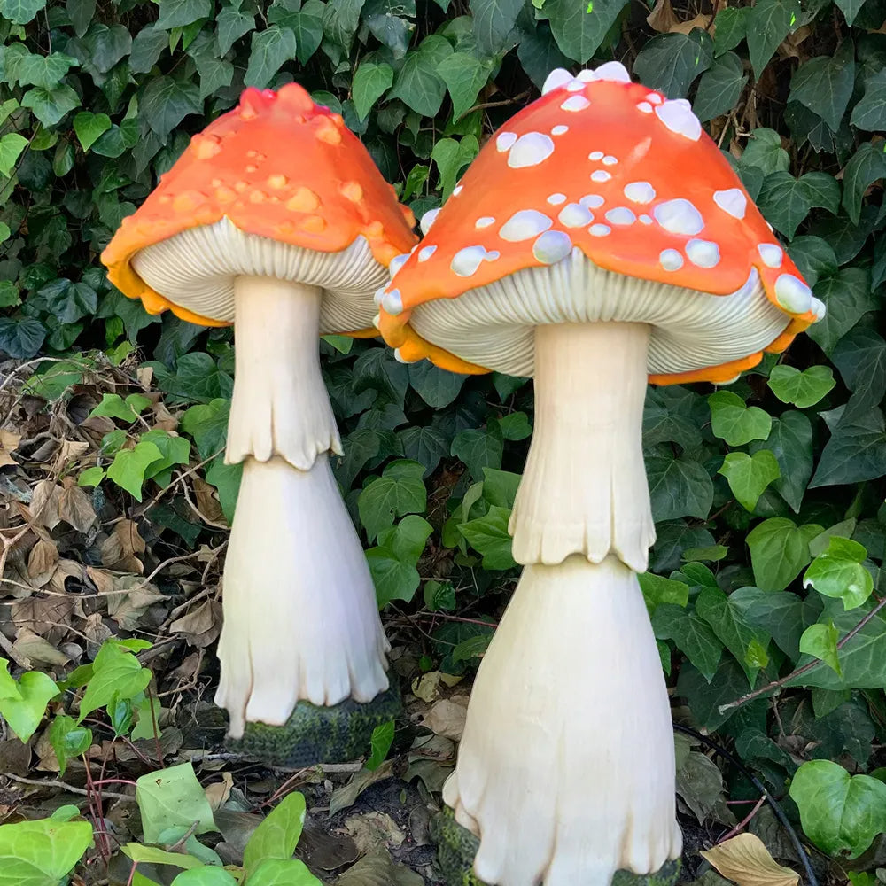 🍄Glowing Mushroom | Hand Painted Art | Garden Decoration