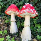 🍄Glowing Mushroom | Hand Painted Art | Garden Decoration