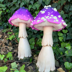 🍄Glowing Mushroom | Hand Painted Art | Garden Decoration
