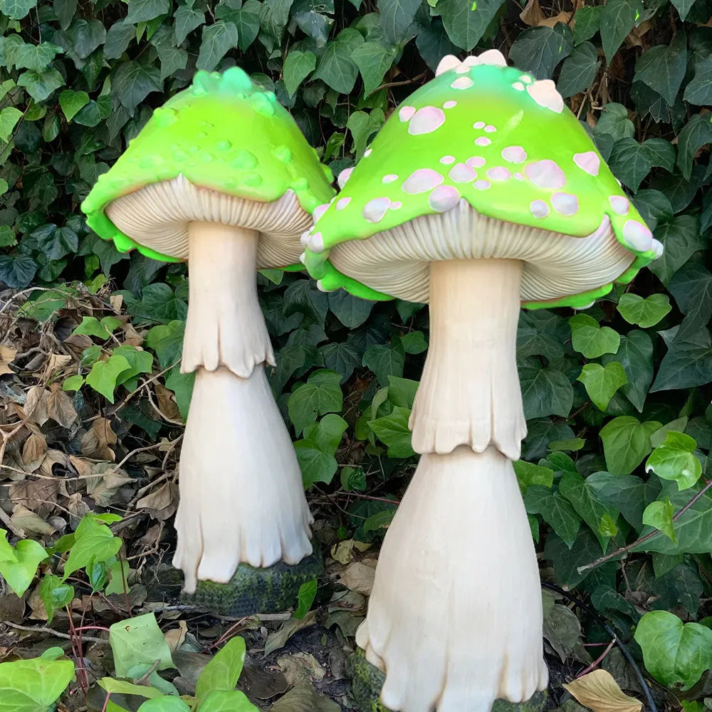 🍄Glowing Mushroom | Hand Painted Art | Garden Decoration