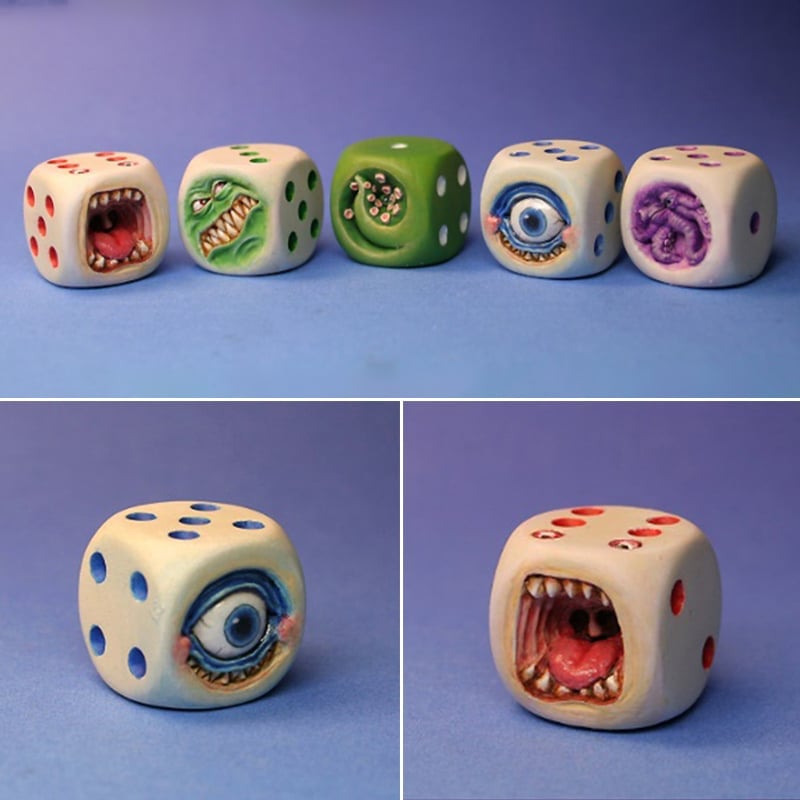 Monster Dice Set(Set of 5) Main image