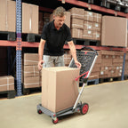 ✨𝑺𝒑𝒆𝒄𝒊𝒂𝒍𝒔 𝑺𝒂𝒍𝒆🎁High-Capacity Folding Shopping Cart with Wheels