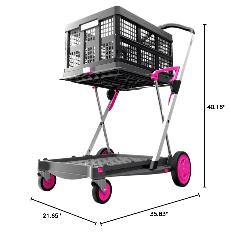 ✨𝑺𝒑𝒆𝒄𝒊𝒂𝒍𝒔 𝑺𝒂𝒍𝒆🎁High-Capacity Folding Shopping Cart with Wheels