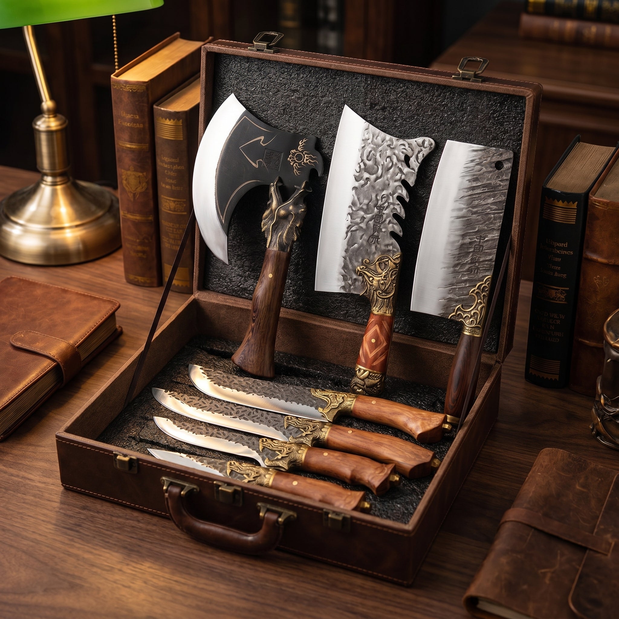 Longquan Knives 7 Pcs Set: The Ultimate Culinary Companion Secondary image