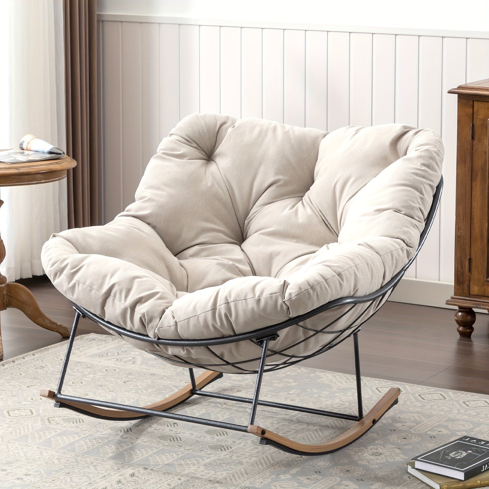 💥Clearance Sale💥Buy 2 Get 2 Free 💝Patio Oversized Upholstered Rocker Chair