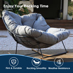 💥Clearance Sale💥Buy 2 Get 2 Free 💝Patio Oversized Upholstered Rocker Chair