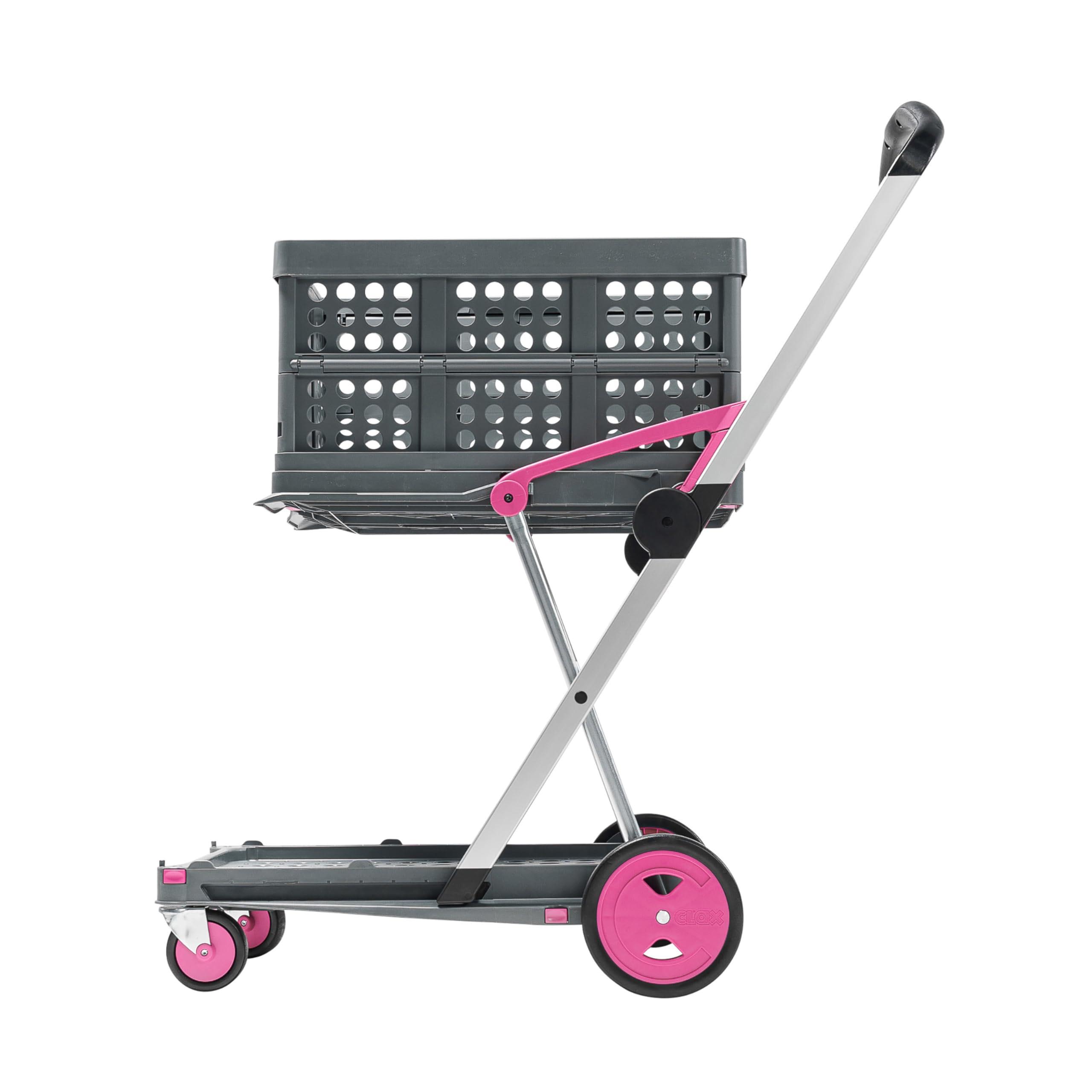 ✨𝑺𝒑𝒆𝒄𝒊𝒂𝒍𝒔 𝑺𝒂𝒍𝒆🎁High-Capacity Folding Shopping Cart with Wheels
