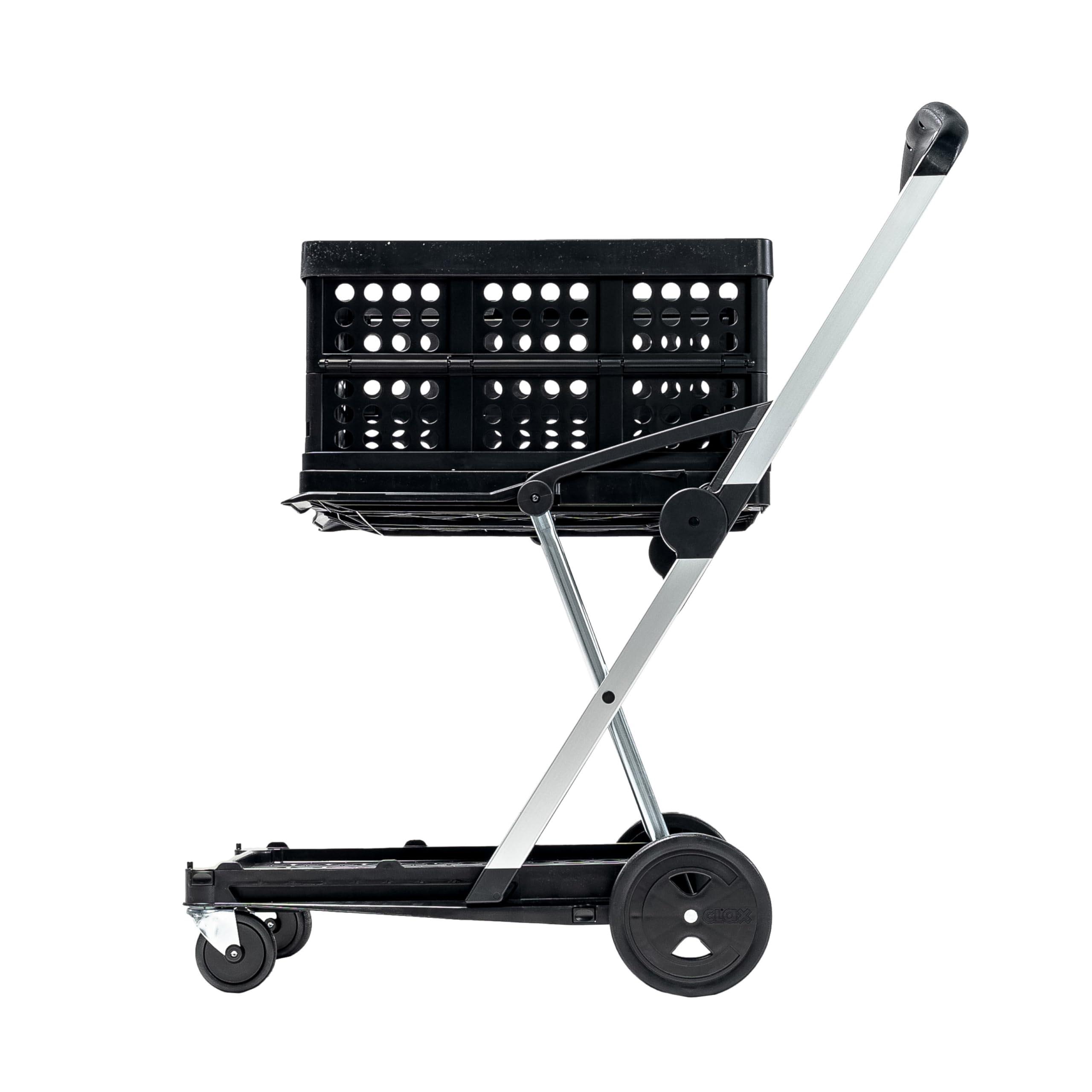 ✨𝑺𝒑𝒆𝒄𝒊𝒂𝒍𝒔 𝑺𝒂𝒍𝒆🎁High-Capacity Folding Shopping Cart with Wheels