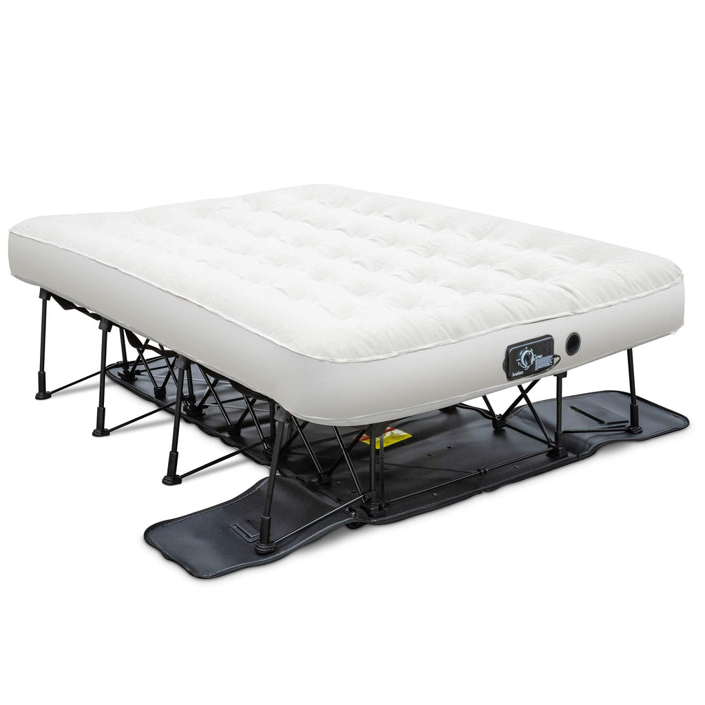 💝Last Day Clearance Sale-Air Mattress with Frame & Rolling Case