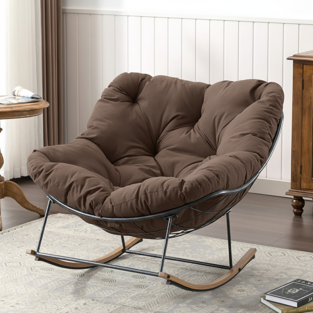 💥Clearance Sale💥Buy 2 Get 2 Free 💝Patio Oversized Upholstered Rocker Chair