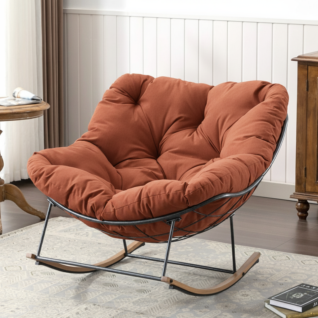 💥Clearance Sale💥Buy 2 Get 2 Free 💝Patio Oversized Upholstered Rocker Chair