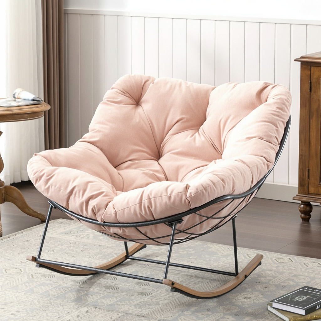 💥Clearance Sale💥Buy 2 Get 2 Free 💝Patio Oversized Upholstered Rocker Chair
