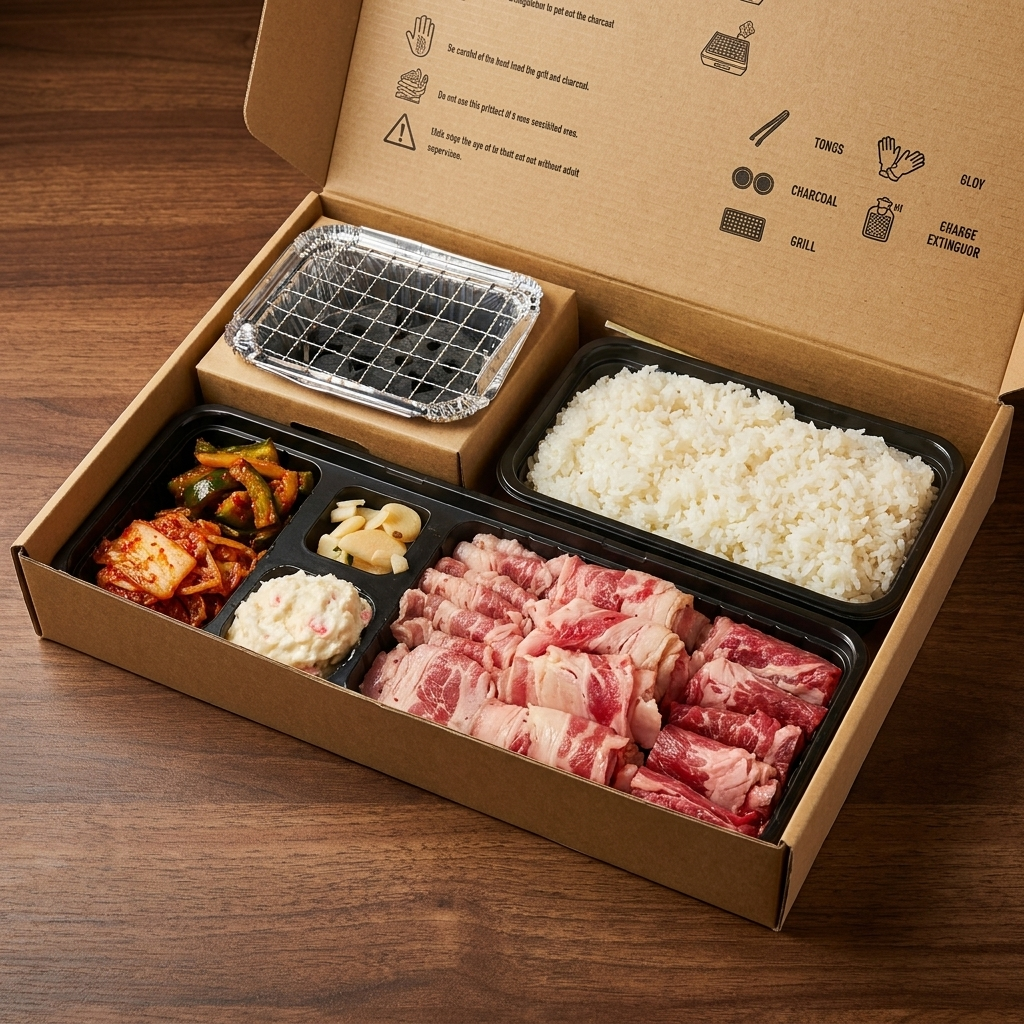 BBQ Bento Grill Box – Bring the Street BBQ Experience Anywhere 🔥🍱