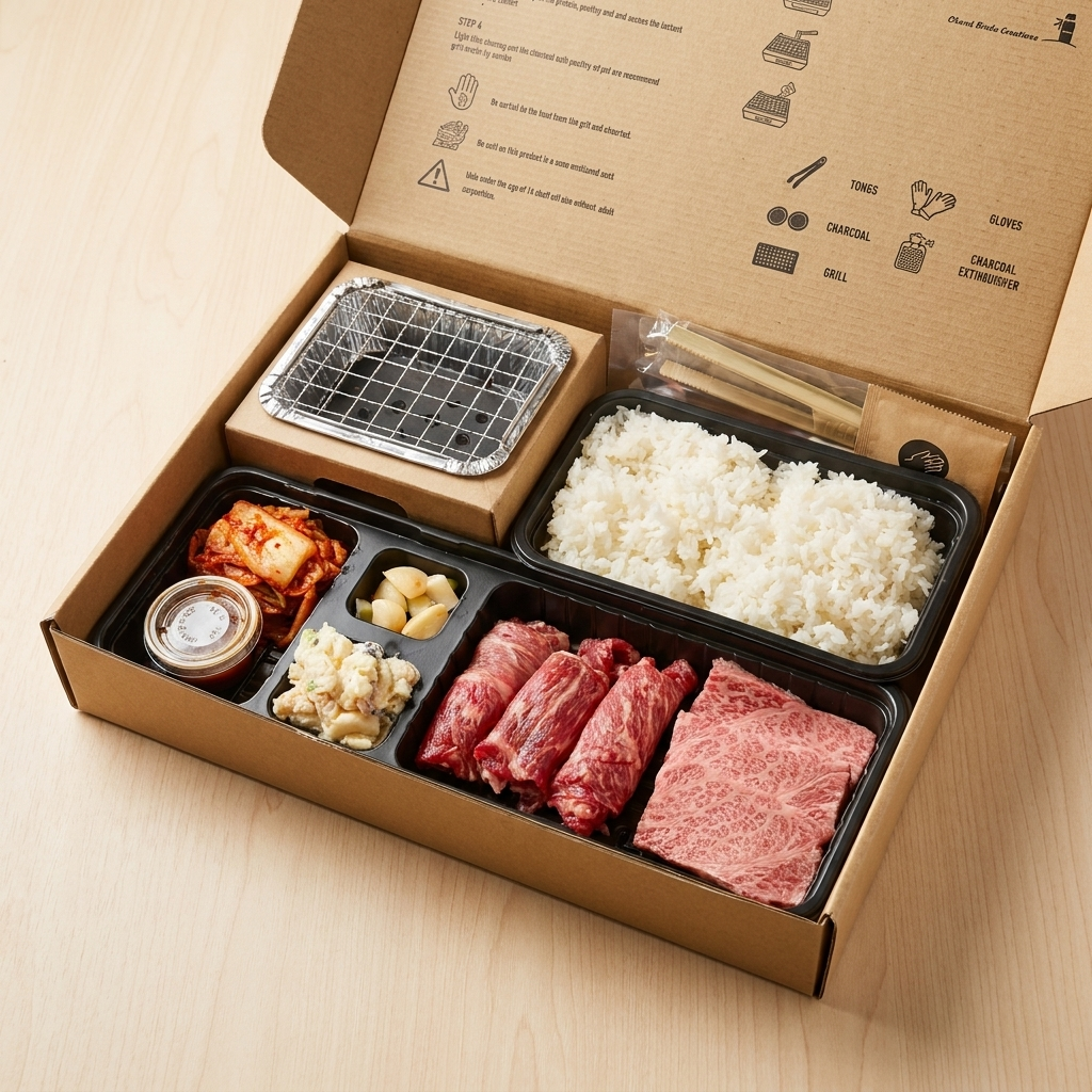 BBQ Bento Grill Box – Bring the Street BBQ Experience Anywhere 🔥🍱