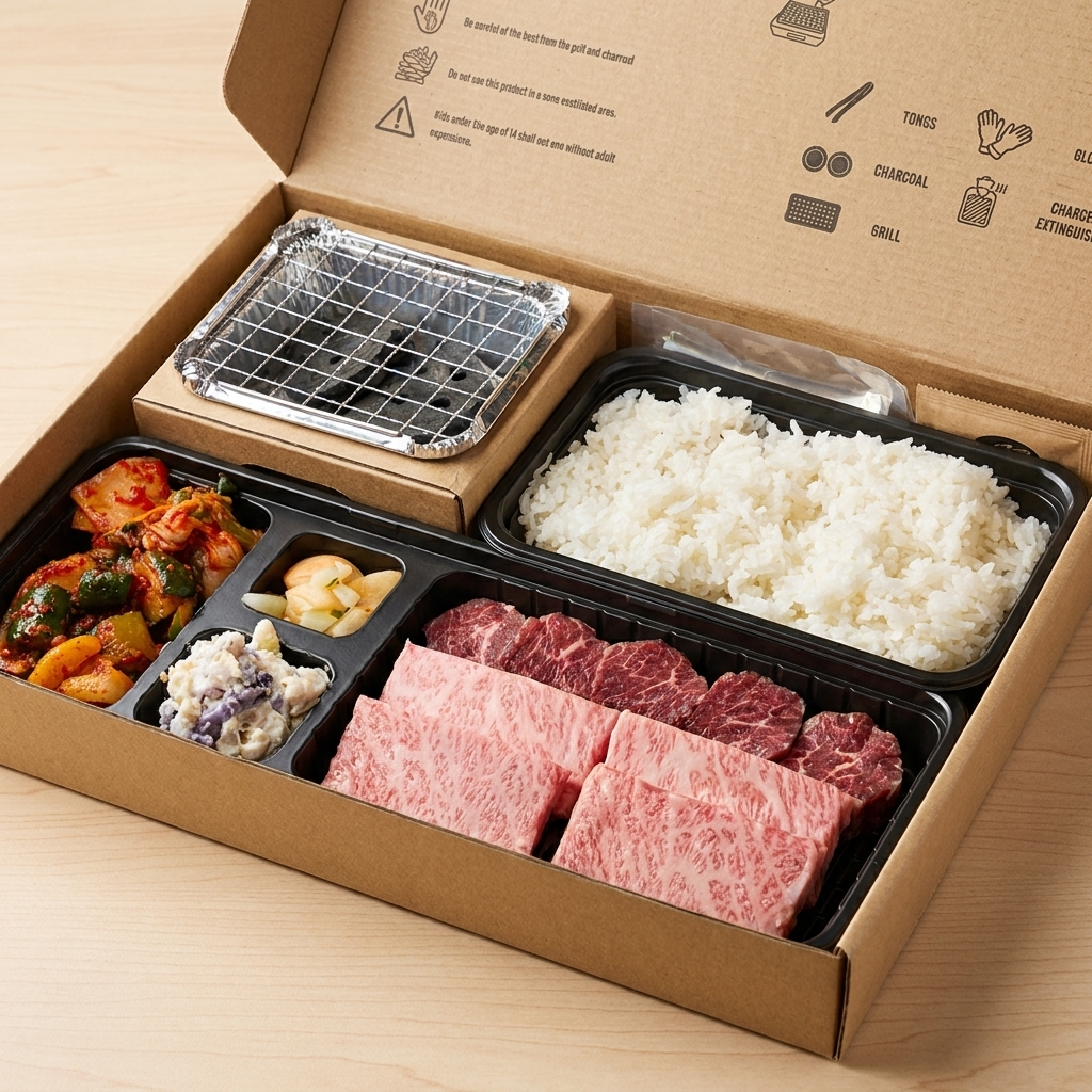 BBQ Bento Grill Box – Bring the Street BBQ Experience Anywhere 🔥🍱