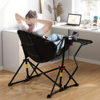 💥Clearance Sale🌿 Hammock Camping Chair 🪑 Swing & Rocking w/ Footrest 💪 450LBS Capacity