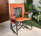 💝Special Offer💥Outdoor Pack Away Portable Rocking Chair✅400-lb Weight Capacity