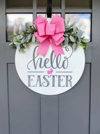 🐰Easter Welcome Bunny Door Sign🌸